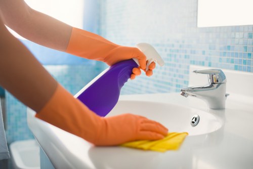 Complaints handling process for a carpet cleaning service