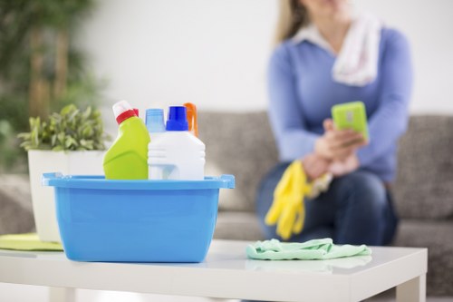 Carpet cleaning in a stylish Soho interior